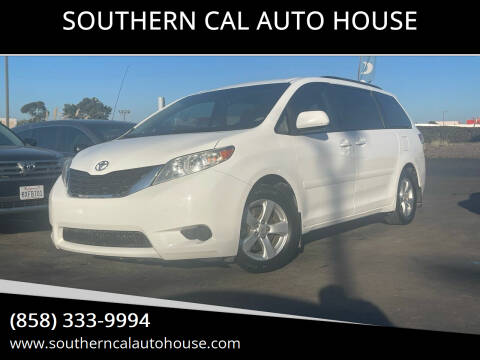 2011 Toyota Sienna for sale at SOUTHERN CAL AUTO HOUSE in San Diego CA