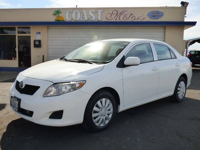 2010 Toyota Corolla for sale at Coast Motors in Arroyo Grande CA