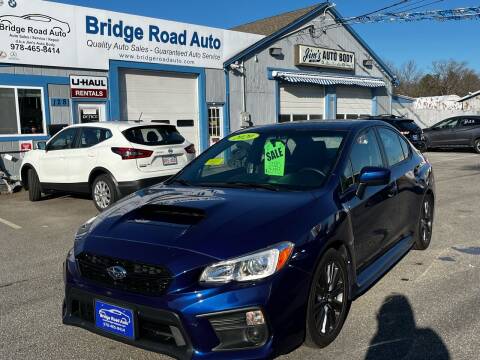 2020 Subaru WRX for sale at Bridge Road Auto in Salisbury MA