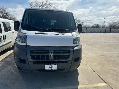 2017 RAM ProMaster for sale at JJ Auto Sales LLC in Haltom City TX