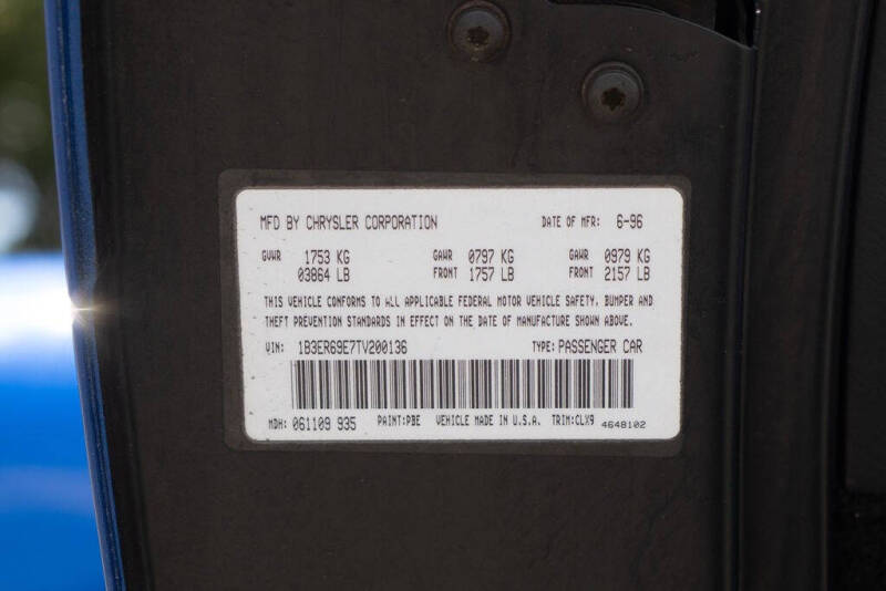 1996 Dodge Viper GTS