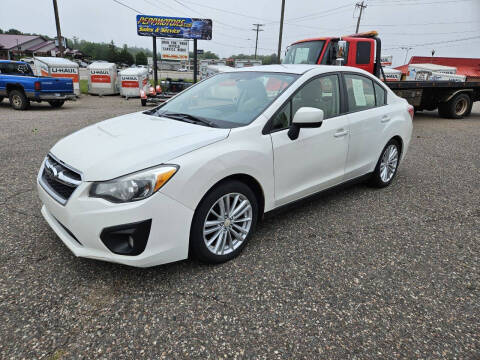 2012 Subaru Impreza for sale at Pepp Motors in Marquette MI