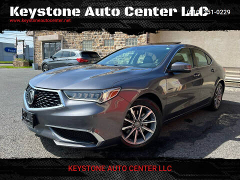 2018 Acura TLX for sale at Keystone Auto Center LLC in Allentown PA
