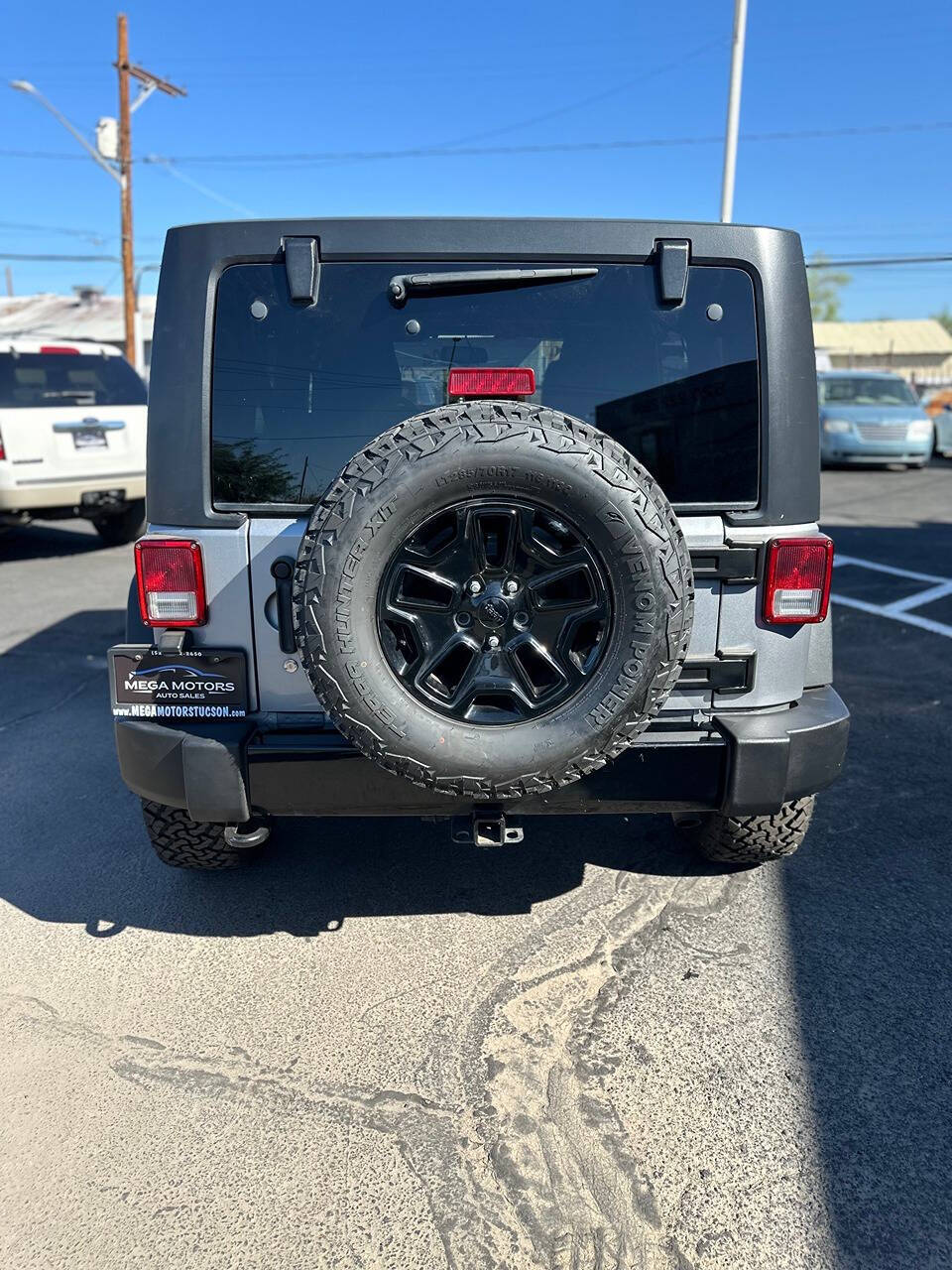 2016 Jeep Wrangler Unlimited for sale at MEGA MOTORS AUTO SALES in Tucson, AZ