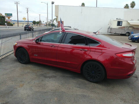 2013 Ford Fusion Energi for sale at Alpha 1 Automotive Group in Hemet CA