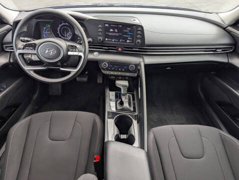 2023 Hyundai Elantra Hybrid Blue