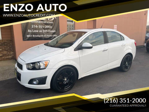 2012 Chevrolet Sonic for sale at ENZO AUTO in Parma OH