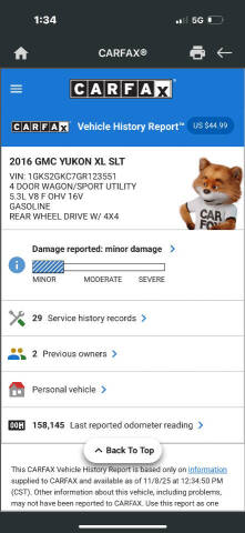 2016 GMC Yukon XL SLT