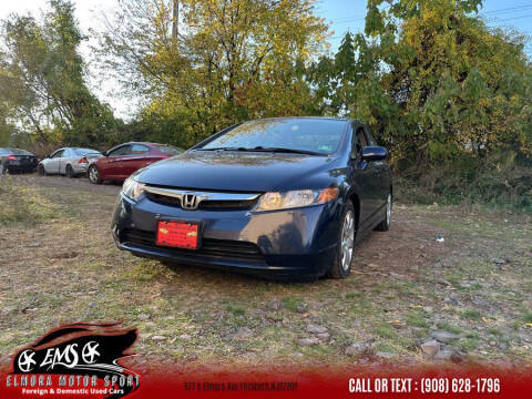2008 Honda Civic for sale at Elmora Motor Sport in Elizabeth NJ