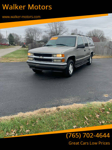 1999 Chevrolet Suburban for sale at Walker Motors in Muncie IN