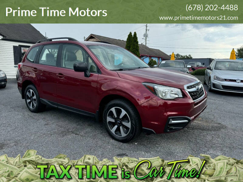 2017 Subaru Forester for sale at Prime Time Motors in Marietta GA