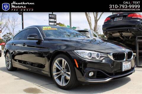 2016 BMW 4 Series for sale at Hawthorne Motors Pre-Owned in Lawndale CA