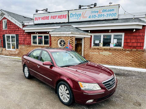2009 Hyundai Sonata for sale at DRIVE NOW in Madison OH