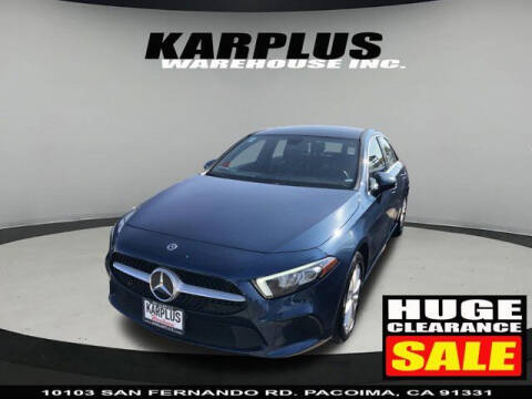2019 Mercedes-Benz A-Class for sale at Karplus Warehouse in Pacoima CA