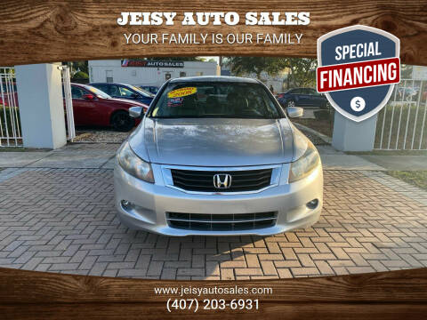 2008 Honda Accord for sale at JEISY AUTO SALES in Orlando FL