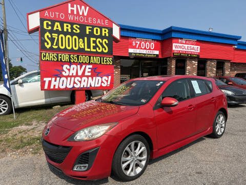 2010 Mazda MAZDA3 for sale at HW Auto Wholesale in Norfolk VA