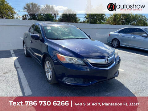 2013 Acura ILX for sale at AUTOSHOW SALES & SERVICE in Plantation FL