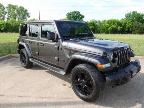 2021 Jeep Wrangler Unlimited for sale at HOPPER MOTORPLEX in Plano TX