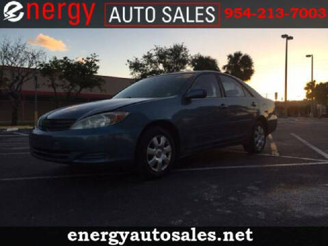 2004 Toyota Camry for sale at Energy Auto Sales in Wilton Manors FL