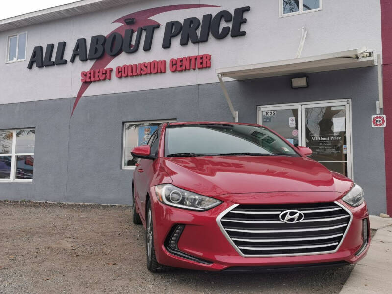 2018 Hyundai Elantra for sale at All About Price in Bunnell FL