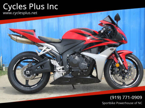 2010 Honda CBR600RR for sale at Cycles Plus Inc in Garner NC