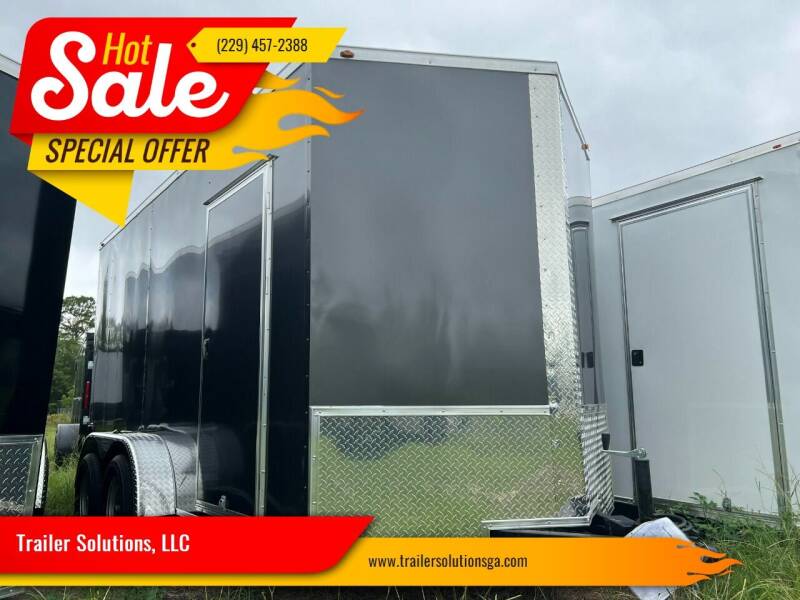 2023 T. Solutions 7x14TA2 Enclosed Cargo Trailer for sale at Trailer Solutions, LLC in Fitzgerald GA