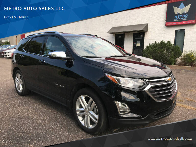 2018 Chevrolet Equinox for sale at METRO AUTO SALES LLC in Lino Lakes MN
