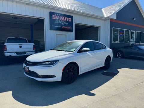 2015 Chrysler 200 for sale at SV Auto Sales in Sioux City IA