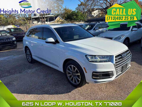 2018 Audi Q7 for sale at Heights Motor Credit in Houston TX