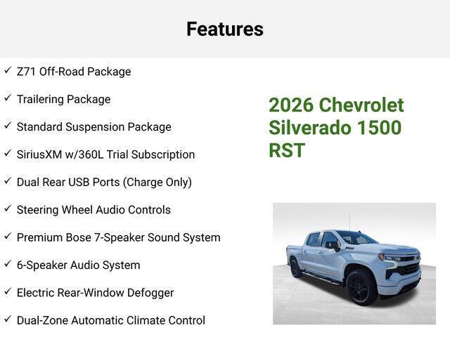 2026 Chevrolet Silverado 1500