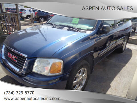 2004 GMC Envoy XUV for sale at Aspen Auto Sales in Wayne MI