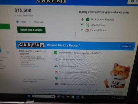 2019 Lincoln Nautilus Reserve