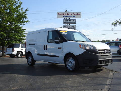 2016 RAM ProMaster City Cargo for sale at FAMILY AUTO CENTER in Greenville NC
