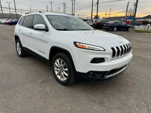 2016 Jeep Cherokee for sale at M-97 Auto Dealer in Roseville MI