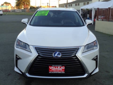 2016 Lexus RX 450h for sale at Vallejo Motors in Vallejo CA