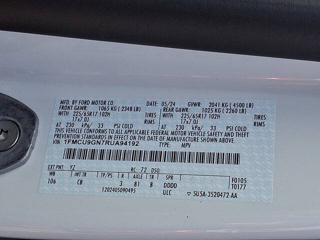 2024 Ford Escape Active