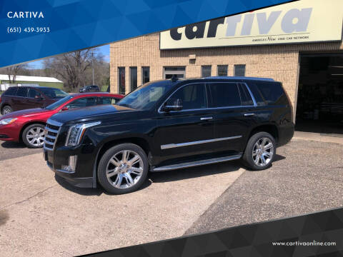 2018 Cadillac Escalade for sale at CARTIVA in Stillwater MN