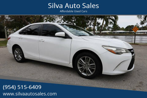 2017 Toyota Camry for sale at Silva Auto Sales in Pompano Beach FL