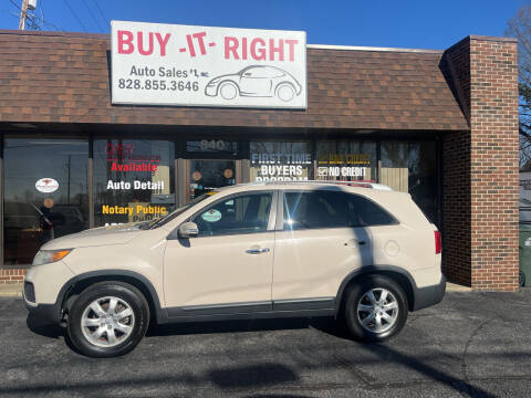 2012 Kia Sorento for sale at Buy It Right Auto Sales #1,INC in Hickory NC