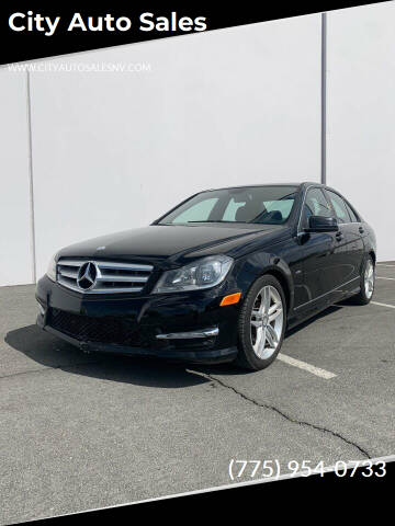 2012 Mercedes-Benz C-Class for sale at City Auto Sales in Sparks NV