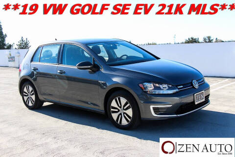 2019 Volkswagen e-Golf SE