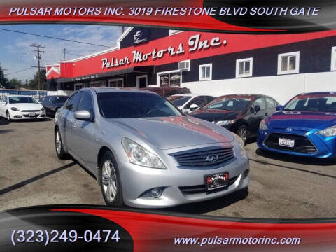 2011 Infiniti G25 Sedan