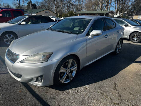 2011 Lexus IS 250 for sale at DJ's Truck Sales Inc. in Cedartown GA