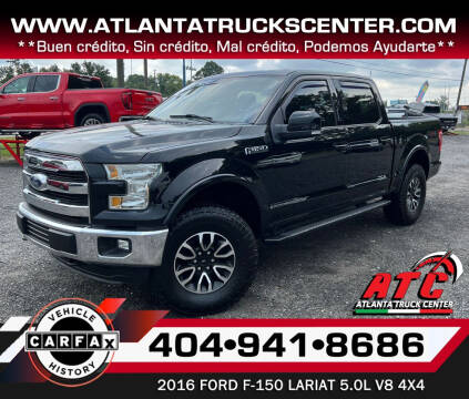 2016 Ford F-150 for sale at ATLANTA TRUCK CENTER LLC in Doraville GA