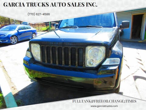 2010 Jeep Liberty for sale at Garcia Trucks Auto Sales Inc. in Austell GA