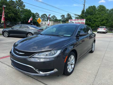 2015 Chrysler 200 for sale at Auto Land Of Texas in Cypress TX