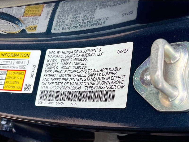 2023 Honda Accord Hybrid Touring