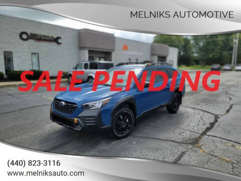 2022 Subaru Outback for sale at Melniks Automotive in Berea OH