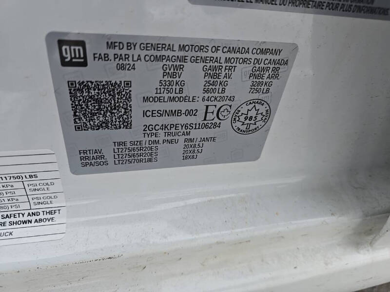 2025 Chevrolet Silverado 2500HD