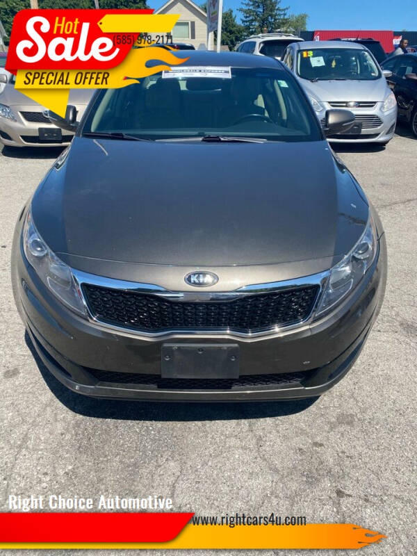 2013 Kia Optima for sale at Right Choice Automotive in Rochester NY